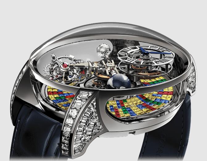 Casino Tourbillon Baguette Diamonds